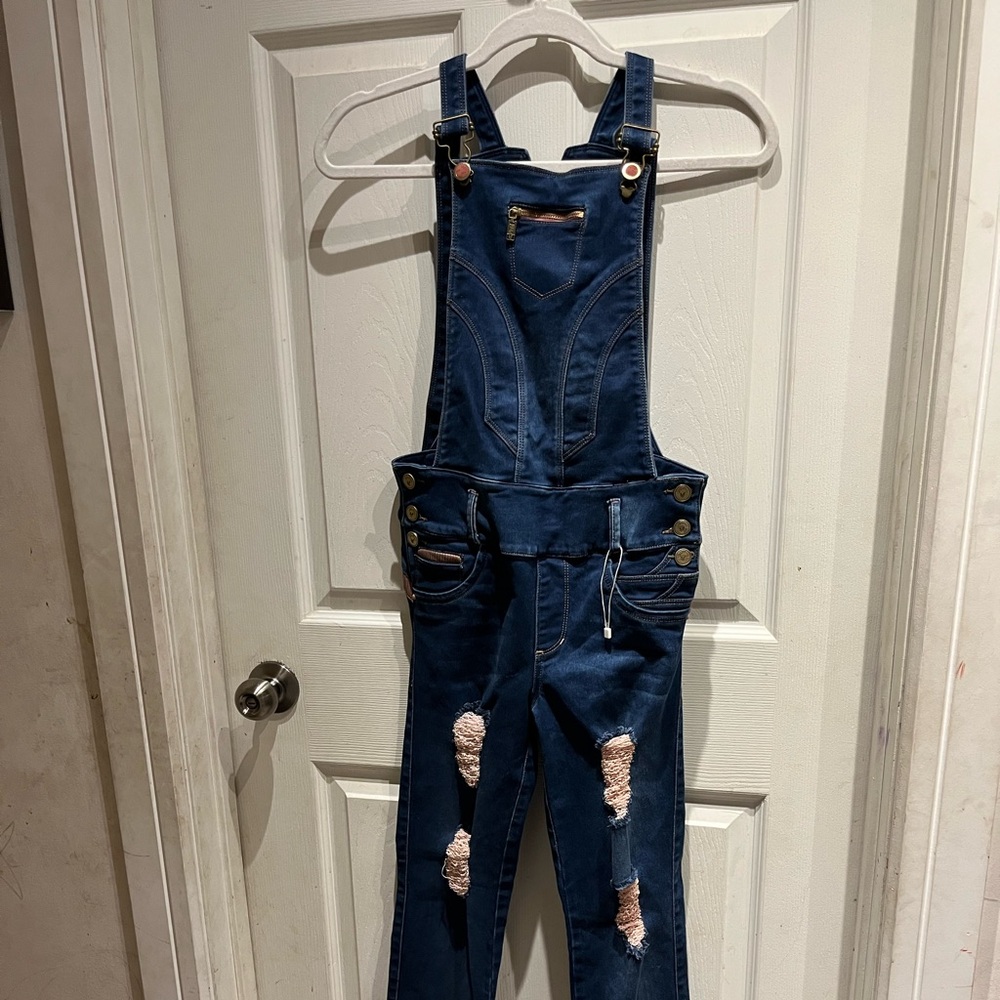 NWOT Fazined jeans overalls